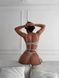Блакитний мереживний комплект 245 - S фото 6